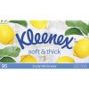 kleenex soft & thick 3 ply facial tissues 1 pack of 95 Kleenex soft and thick 3-ply tissues box