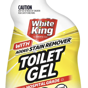 White King Lemon Toilet Gel cleaner bottle