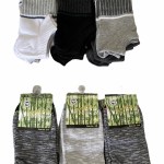 Bamboo ankle socks in assorted colours and sizes