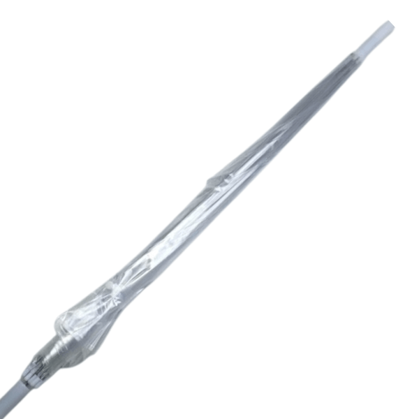 Clear inline electrical cable connector