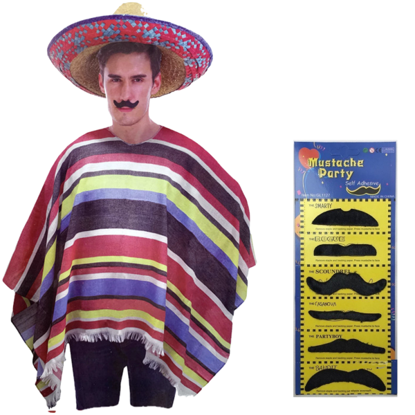 v563 mexicancostumeset 202505231030 00.png Man in sombrero with fake moustache