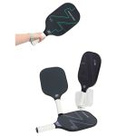 4x graphite carbon fiber pickleball paddles pickle ball racket racquet bulk Advanced series pickleball paddles with white grips