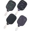 4x graphite carbon fiber pickleball paddles pickle ball racket racquet bulk Four advanced series pickleball paddles with coloured accents