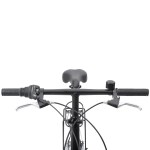 progear bikes nomad folding bike 20 in pearl white" Front view of bicycle handlebars with bell