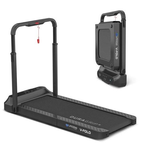 v572 lftm vfold 00.webp Foldable Lifespan V-Fold treadmill with handle frame