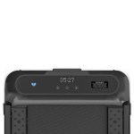 Compact treadmill control panel with digital display