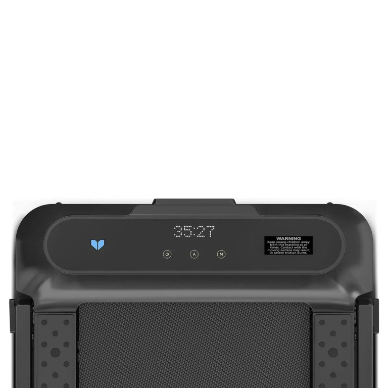 Compact treadmill control panel with digital display