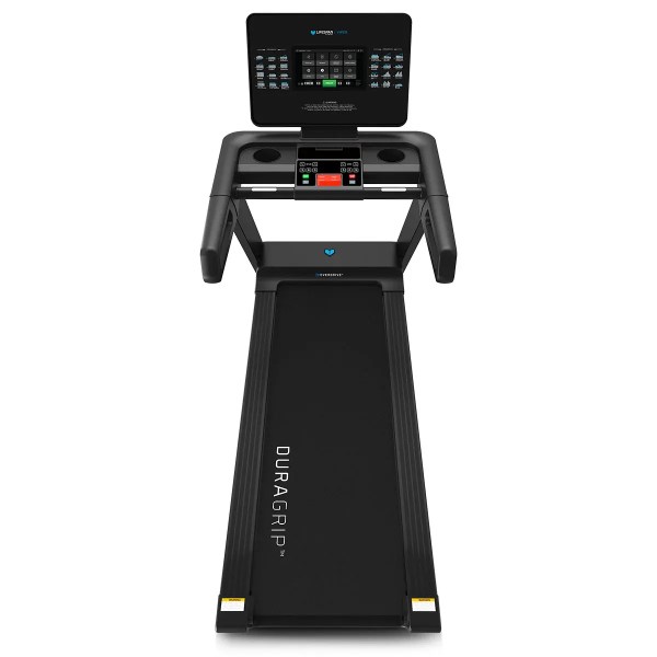 lifespan fitness viper 5 smart treadmill Black treadmill with large touchscreen display console