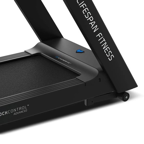lifespan fitness viper 5 smart treadmill Lifespan Fitness treadmill base close-up