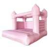 lifespan kids palace jumping castle pastel pink Pink inflatable kids jumping castle with turrets