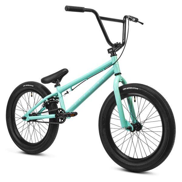 v572 pgbm skytl 20 00.webp Mint green BMX bike with black handlebars