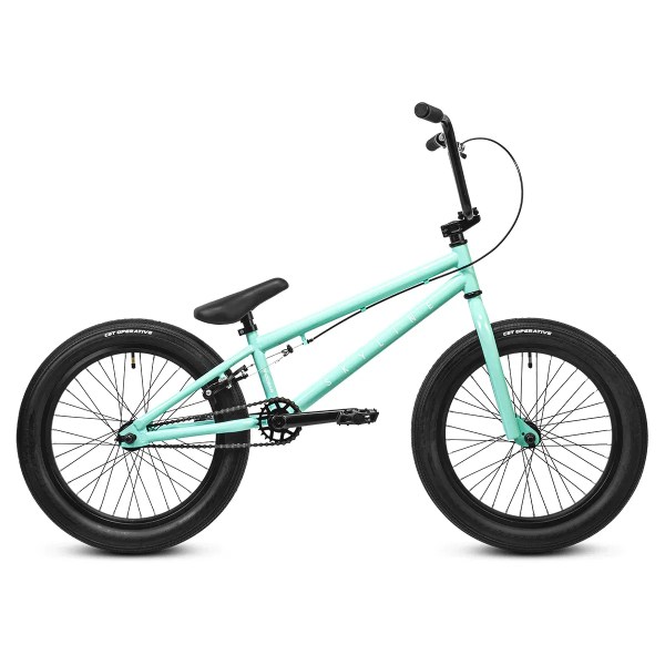 progear 20 skyline bmx bike in teal" Mint green BMX bike on white background