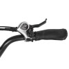 progear e raptor 20 electric street bike cool grey" Bicycle handlebar with Shimano 7-speed gear shifter