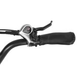Bicycle handlebar with Shimano 7-speed gear shifter