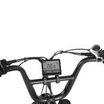 Electric bike handlebars with digital display screen
