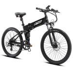 v572 pgel rovrbk 26 00.webp Black folding electric bike with suspension and disc brakes