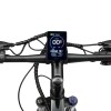 Electric bike handlebar with digital display screen