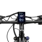 progear e rover electric folding mtb 26 gloss black" Electric bike handlebar with digital display screen