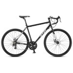 Black Fuji GR150 gravel bike on white background