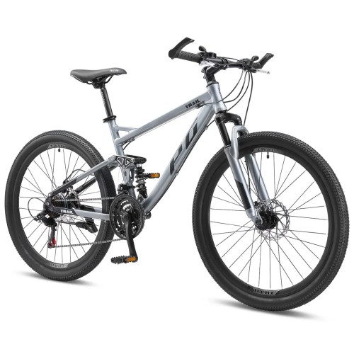 v572 pgmt trailsh 17 00.webp Grey full-suspension mountain bike on white background