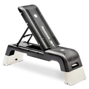 Reebok adjustable aerobic step platform with risers