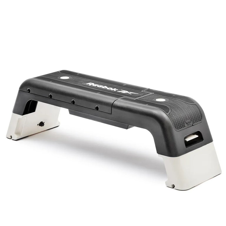 Reebok adjustable aerobic step platform on white background