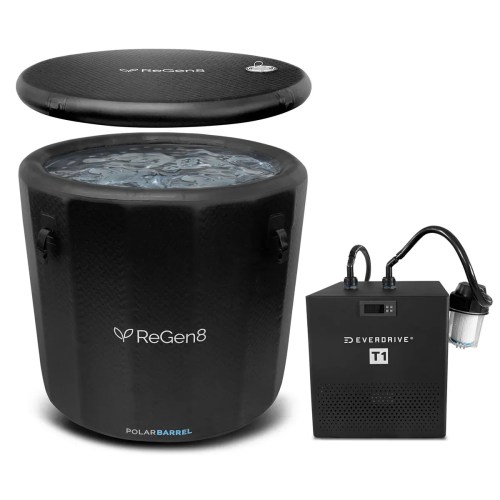 ReGen8 Polar Barrel ice bath with chiller unit