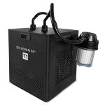regen8 polarbarrel cold plunge ice bath with t1 chiller unit Everdive T1 portable diving air compressor unit