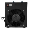 regen8 polarbarrel cold plunge ice bath with t1 chiller unit Black industrial water chiller with rear cooling fan