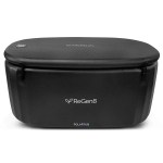 Black ReGen8 PolarTub portable ice bath with lid