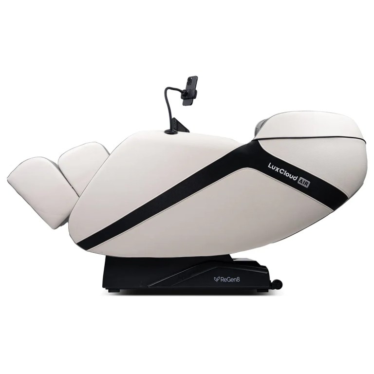 regen8 luxcloud air zero gravity heated massage chair LuxCloud AIR futuristic massage chair pod