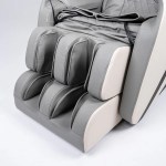 regen8 luxcloud air zero gravity heated massage chair Close-up of massage chair foot and calf massager