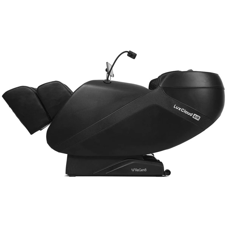 Black LuxCloud AIR salon shampoo massage chair