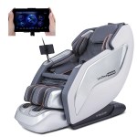 regen8 luxcloud premiere premium zero gravity massage chair with dual sl rollers Luxury massage chair with tablet control panel