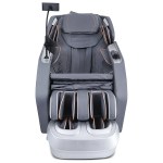 regen8 luxcloud premiere premium zero gravity massage chair with dual sl rollers Grey full-body massage chair with foot massager