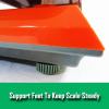 kitchen scale digital commercial postal shop electronic weight scales food 40kg orange Adjustable support foot under orange weighing scale