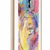 Framed colourful Chanel No.5 bottle artwork