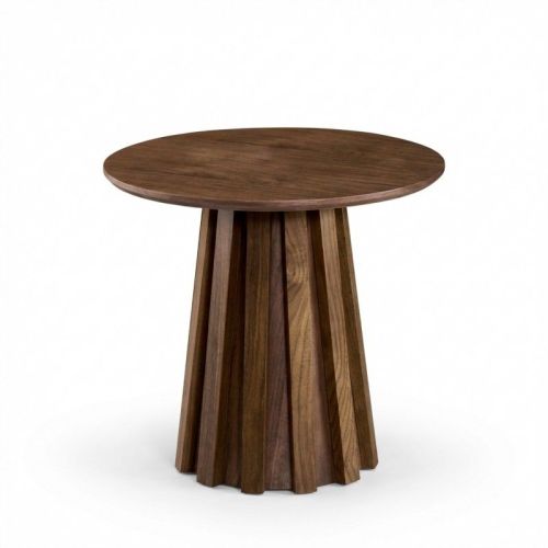 v637 e683053 00.jpg Round wooden side table with fluted base