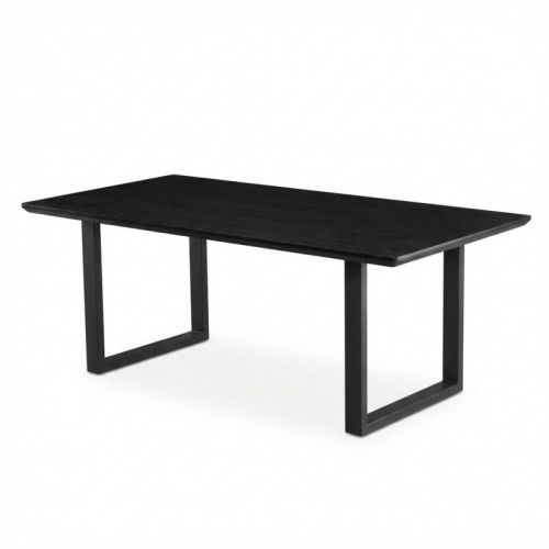 v637 e683056 00.jpg Modern black rectangular dining table with metal legs
