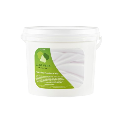 2 litre aloe vera petroleum jelly tub