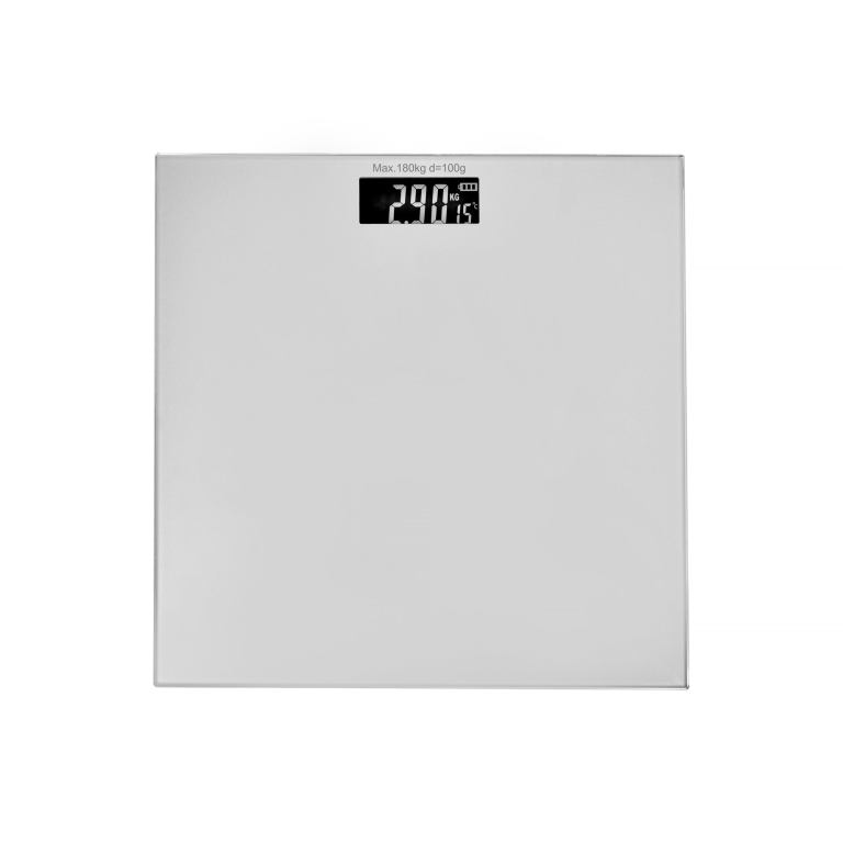 v915 cv0301 203423 00.jpg Digital bathroom scale displaying 29.0 kilograms