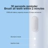 Electric toothbrush with timer and dual modes