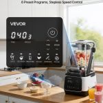 VEVOR blender with multifunction digital control panel