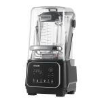 Commercial blender with soundproof cover and digital display