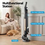 Multifunctional vacuum charging and storage station