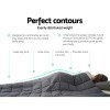 giselle weighted blanket 7kg adult Person sleeping under contoured weighted blanket