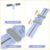 Home fitness slide board with removable armrest