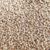 Close-up of small white gravel stones