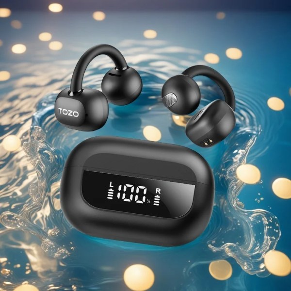 tozo ows open ear clip sport earbuds wireless bluetooth TOZO OWS Open Ear Clip Sport Earbuds Wireless Bluetooth 2