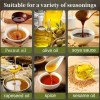 470 ml oil sprayer for cooking,2 in 1 olive oil dispenser and oil spray bottle,oil spray with stickers,thick glass spray bottle 470 ml Oil Sprayer for Cooking,2-in-1 Olive Oil Dispenser and Oil Spray Bottle,Oil Spray with Stickers,Thick Glass Spray Bottle 6